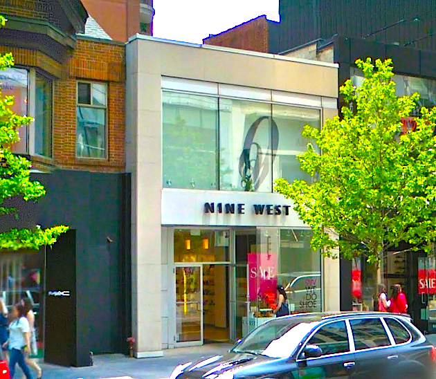 Nine West at 93 Bloor Street West