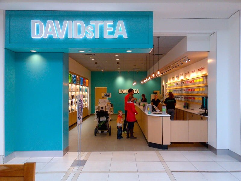 DAVID'S TEA AT ST. VITAL CENTRE, WINNIPEG