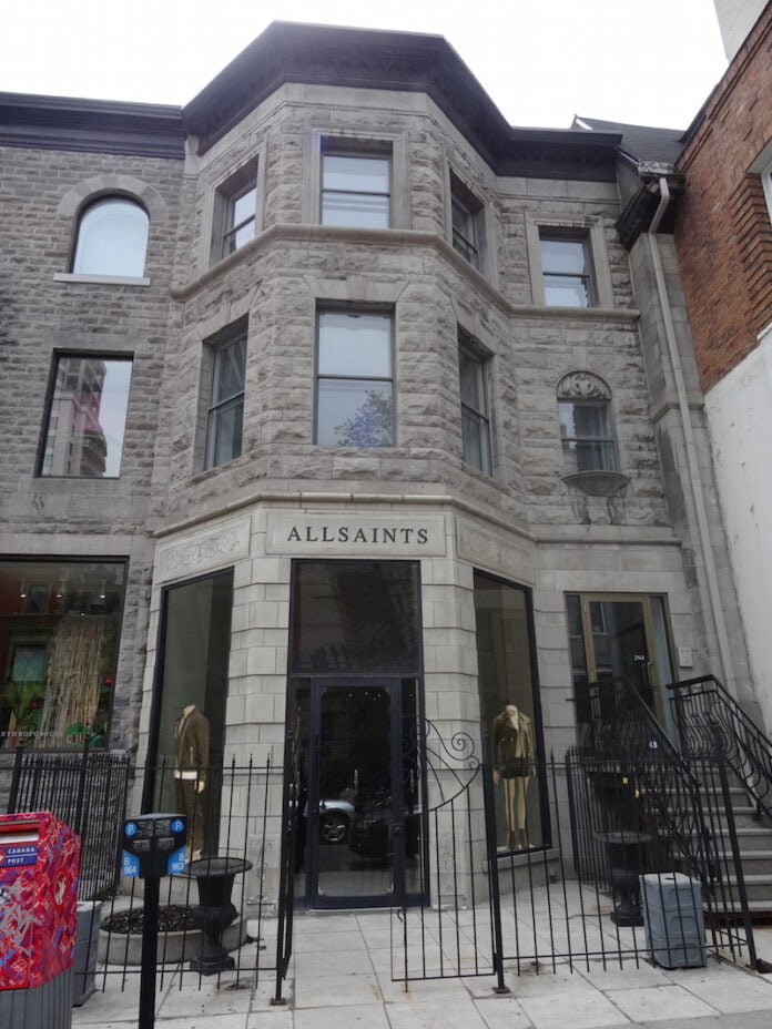 AllSaints Montreal at 2138 rue de la Montagne
