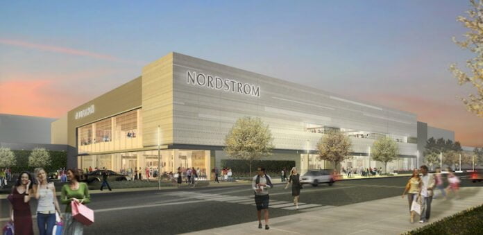 Rendering of the CF Sherway Gardens Nordstrom