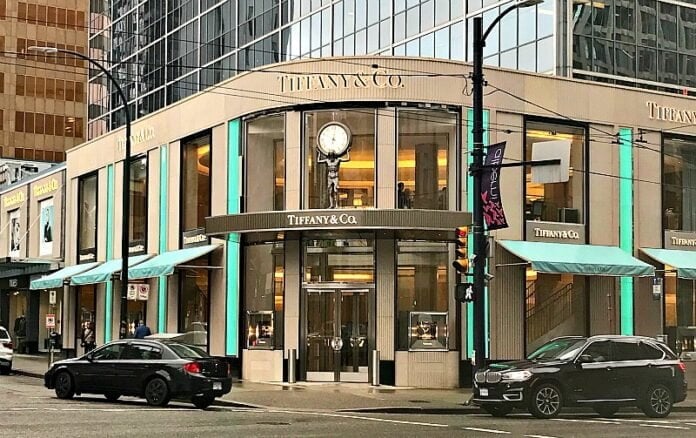 Tiffany and Co storefront
