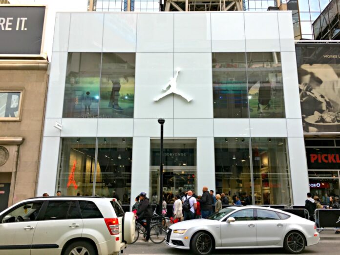 Jordan Storefront Toronto