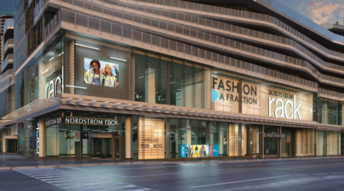 RENDERING OF TORONTO BLOOR STREET NORDSTROM RACK