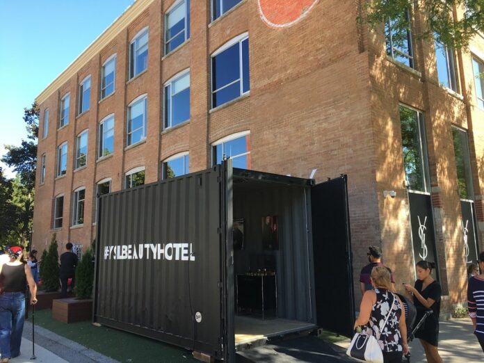 YSL Beauty Hotel in Toronto