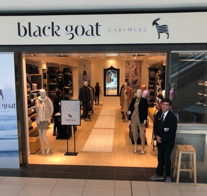 Black Goat Cashmere at CF Toronto Eaton Centre