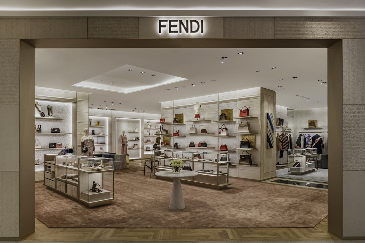 Fendi Opens Beautiful Mink Mile 'World 