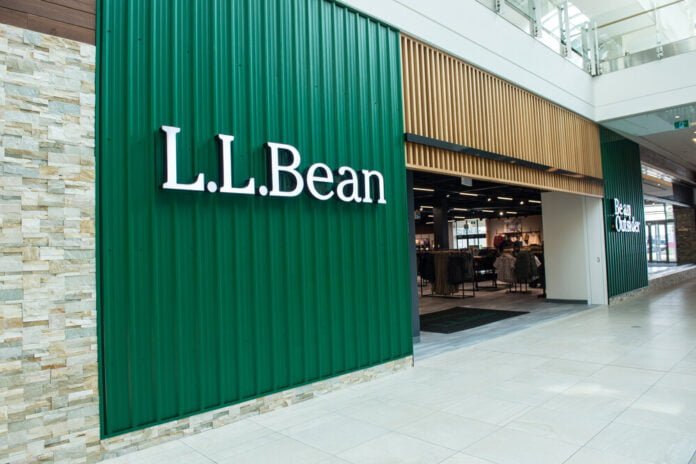 Exterior of L.L. Bean first Canadian store at Oakville Place. Photo: George Pimentel