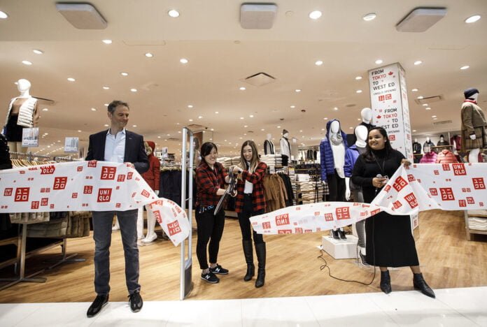 UNIQLO store opening at West Edmonton Mall. Photo by Jason Franson CP Images.