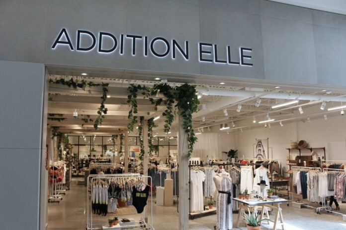 Exterior of Addition Elle Store - Photo by Addition Elle