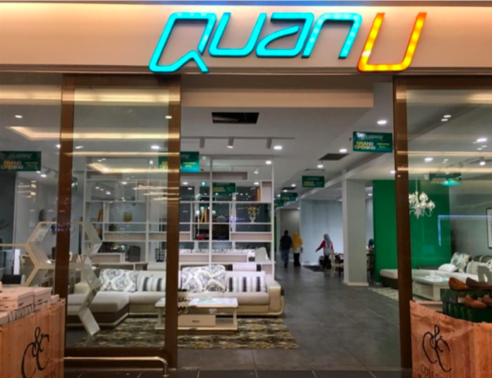 QUANU STORE IN AMANJAYA MALL IN MALAYSIA