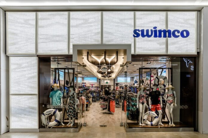 SWIMCO STORE AT SQUARE ONE SHOPPING CENTRE.