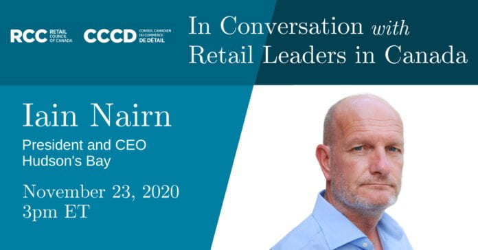 RCC banner 'In Conversation with Retail Leaders in Canada'