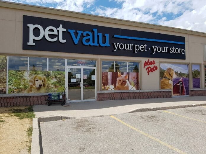 EXTERIOR OF PET VALU STORE. PHOTO: PET VALU
