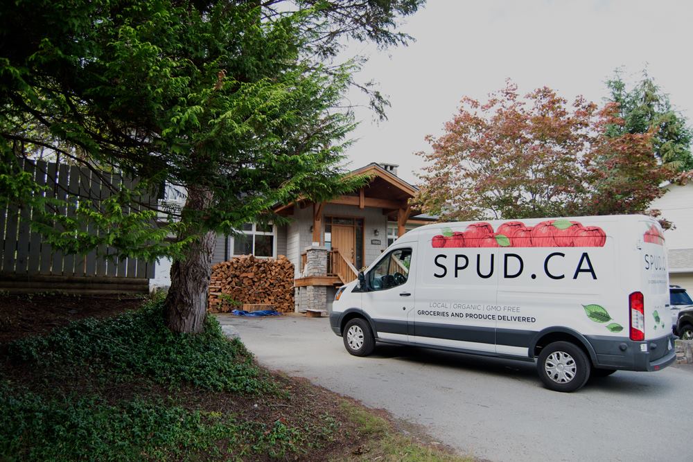SPUD delivery van. Photo: SPUD