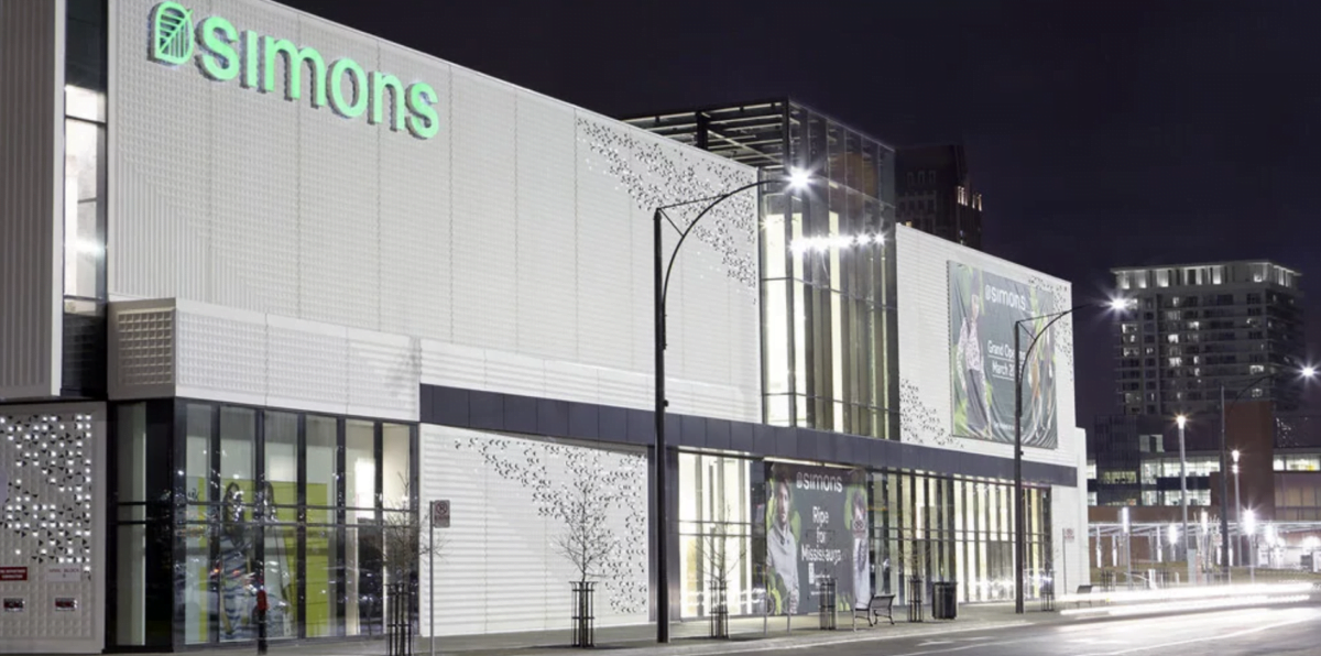 Simons store. Photo: Simons