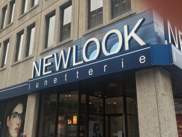 New Look Vision location on Montreal's Rue Sainte Catherine. Photo: New Look Vision