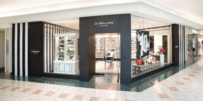 Jo Malone standalone store in The Gardens Mall in London. Photo: The Gardens Mall