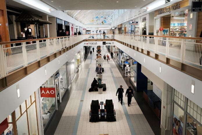 Canadian mall interior. Photo: Google