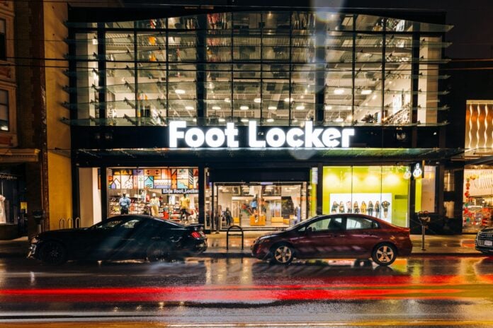 Exterior of new Vancouver Community Power Foot Locker store. Photo: Foot Locker
