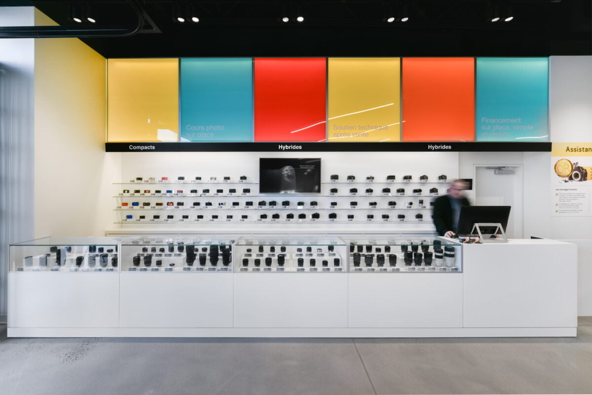 Interior of new Gosselin store. Photo: Gosselin