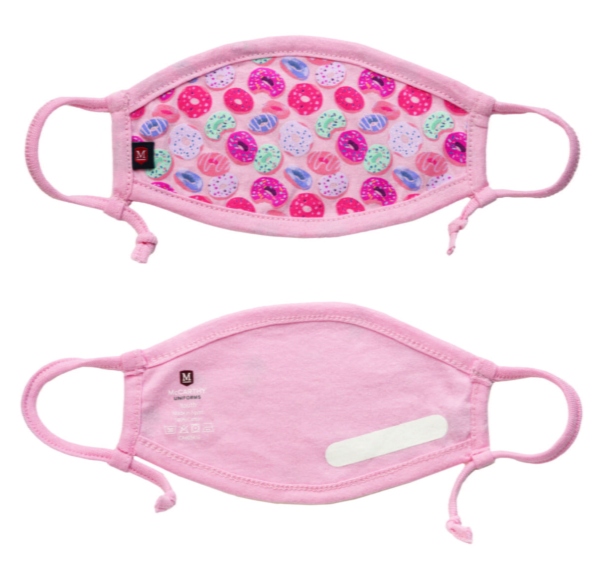 McCarthy Uniforms' 'donut mask' designed specifically for children. Photo: McCarthy Uniforms