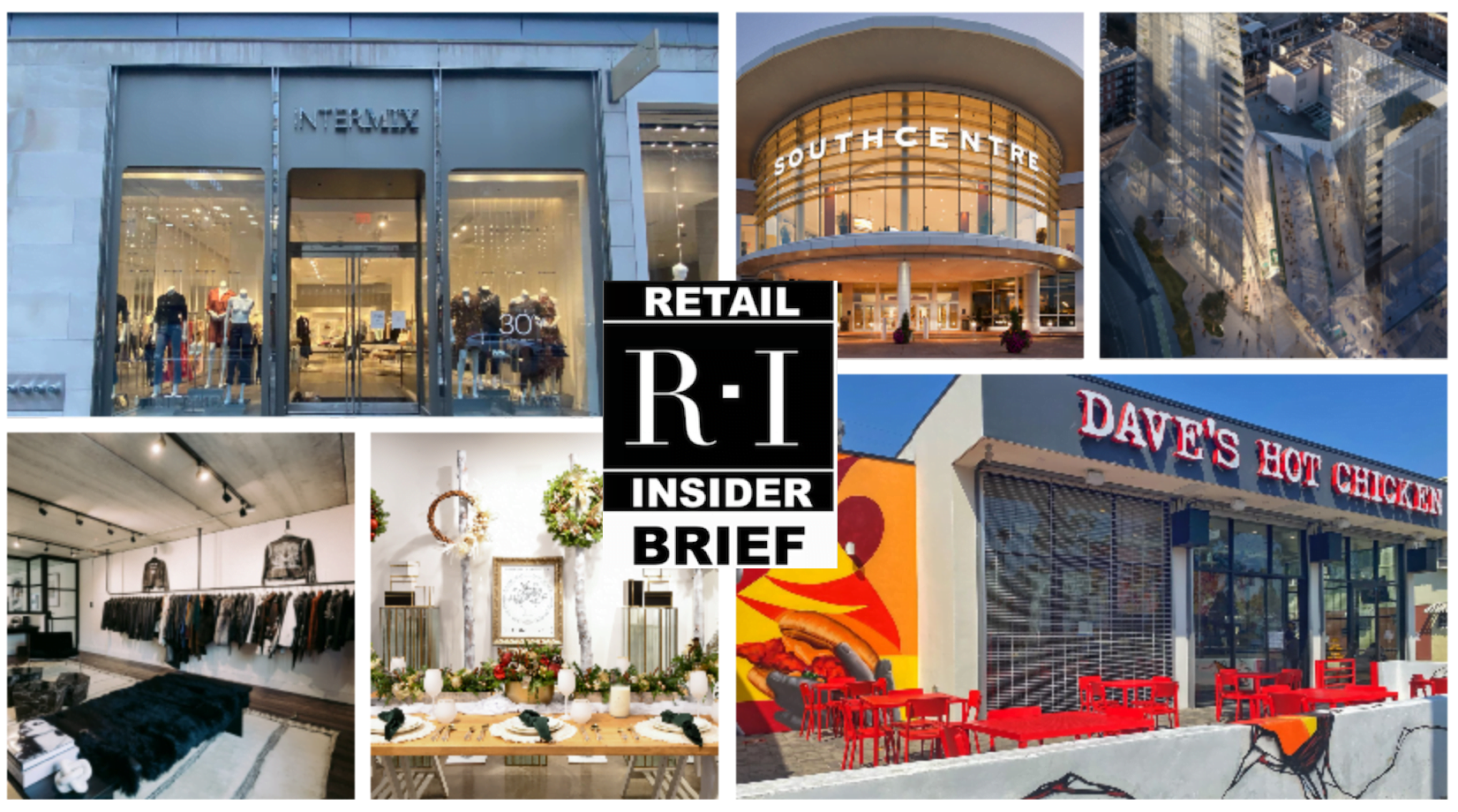 Retail Insider Brief collage