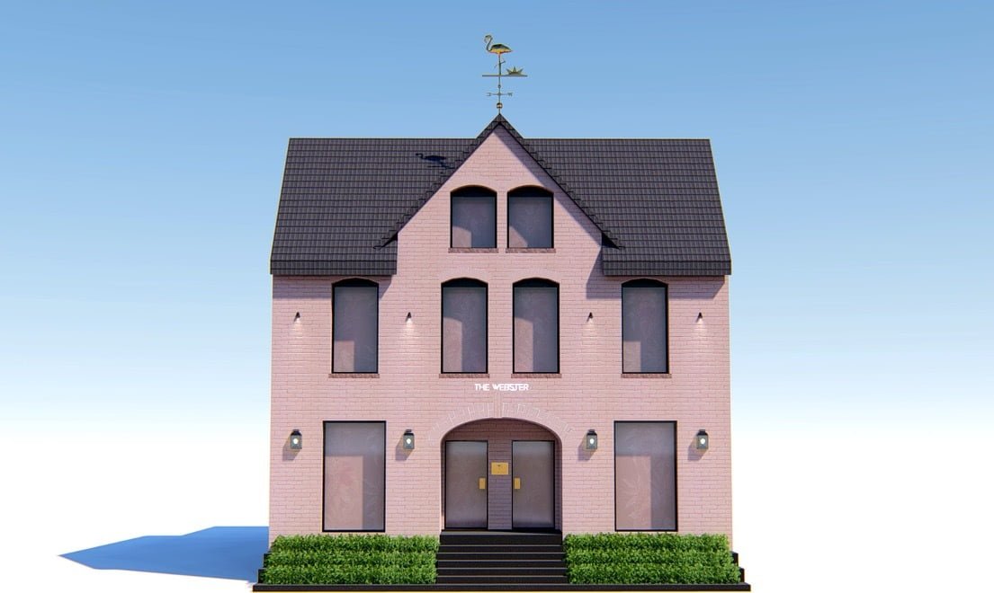Rendering of The Webster Facade in Yorkville. Rendering: The Webster