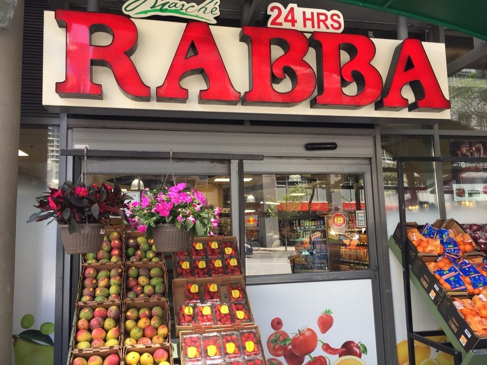 Exterior of Rabba store in Toronto. Photo: Rabba