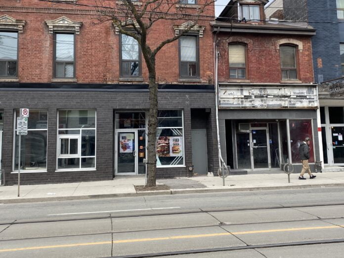 queen-street A row of vacant Queen Street storefronts in Toronto. Photo: Dustin Fuhs (January 10th 2021)