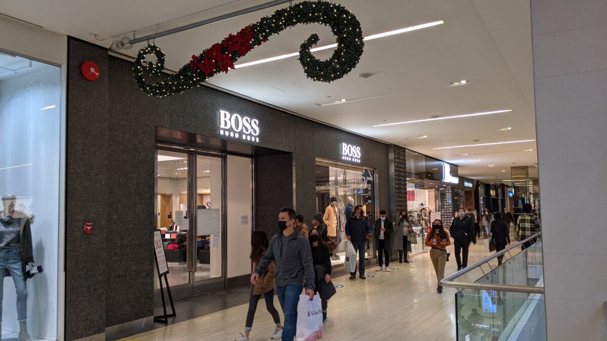 Hugo Boss at West Edmonton Mall