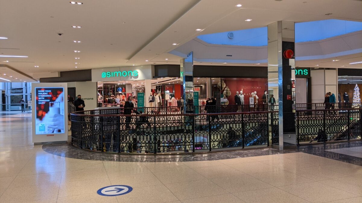 Simons at West Edmonton Mall