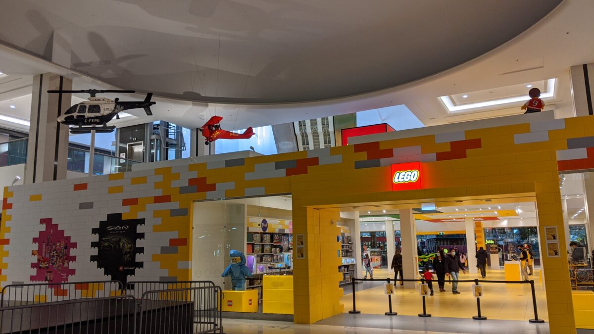 Lego Store at West Edmonton Mall