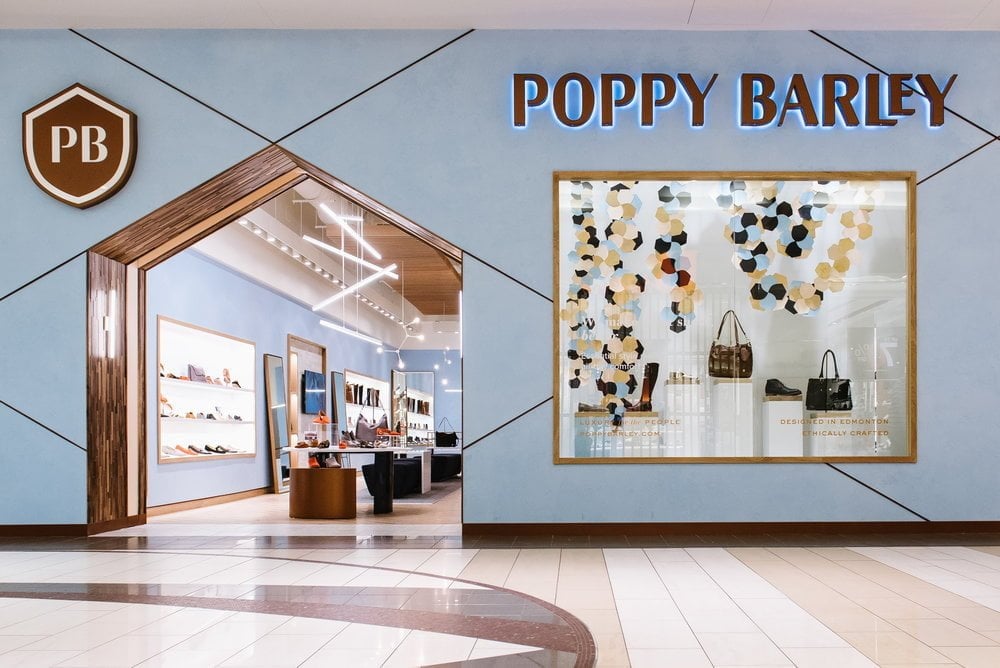 Poppy Barley flagship in Edmonton. Photo: Poppy Barley