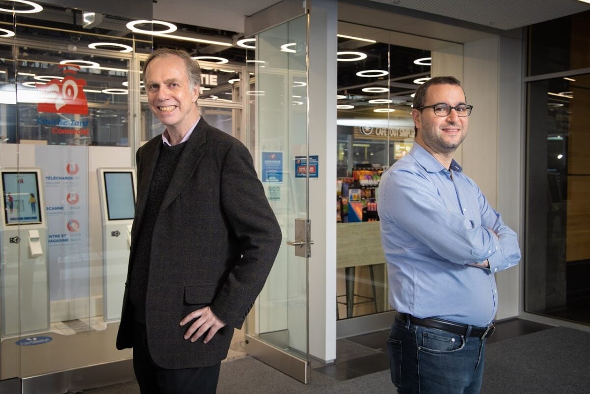 Professor James Clark (left) & Professor Maxime Cohen (right)