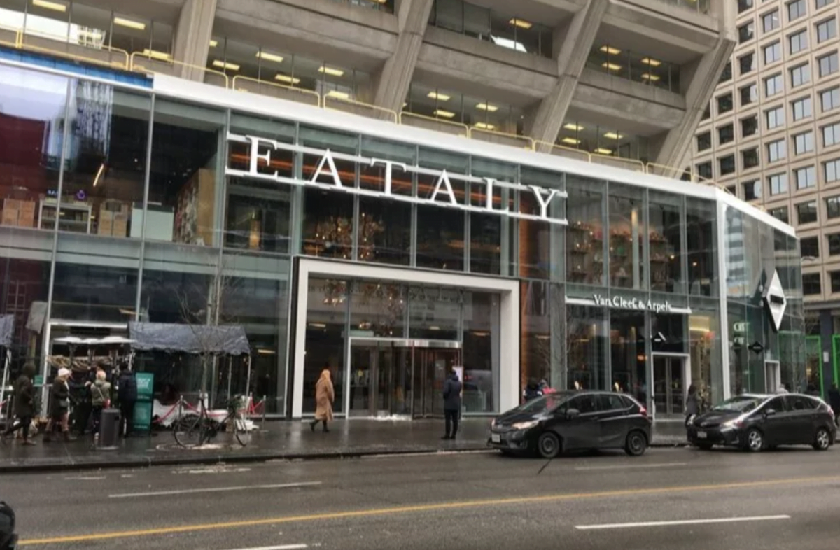 Exterior of Eataly Toronto. Photo: Craig Patterson