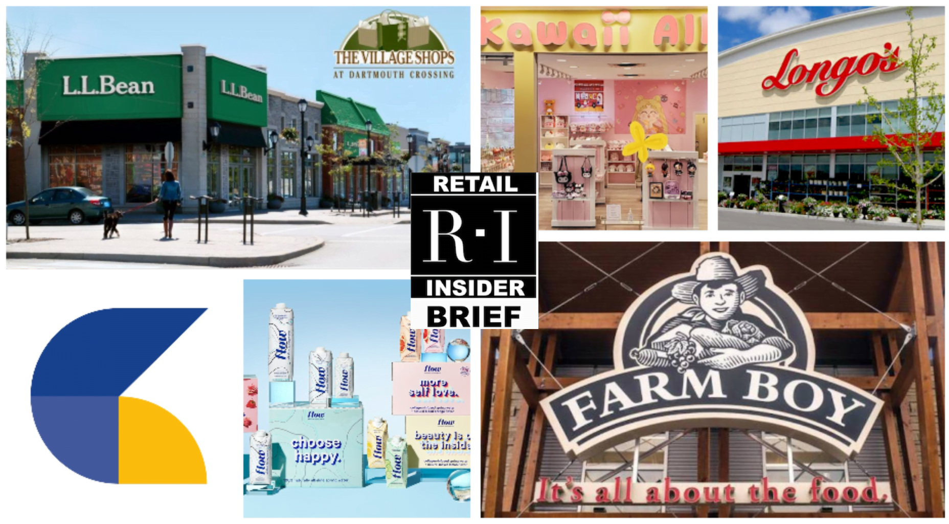 BRIEF: LL.Bean Opening in Halifax, Longo’s Ranked Top Grocer Retail Insider Brief collage