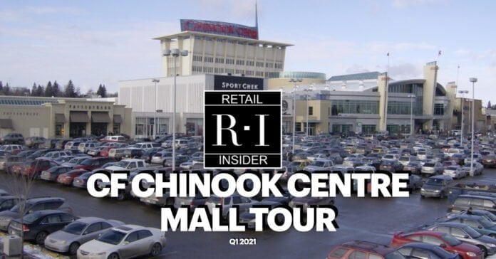 Retail Insider CF Chinook Centre Mall Tour November 2020
