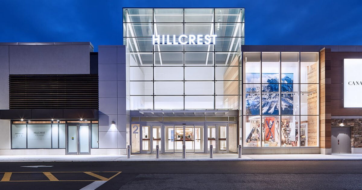 Exterior of Hillcrest Mall. Photo: Hillcrest Mall