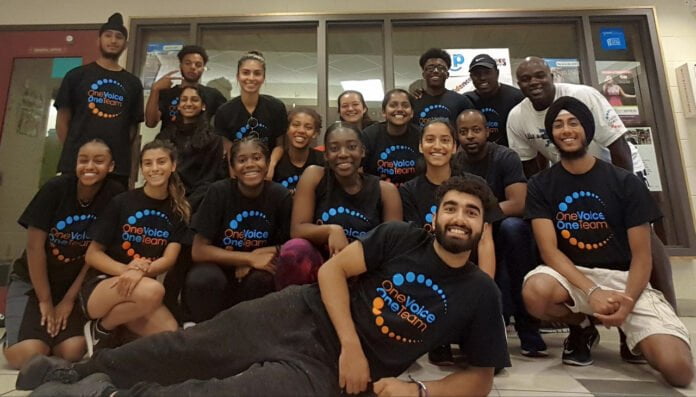 Group of One Voice One Team members. Photo: One Voice One Team Group of One Voice One Team members. Photo: One Voice One Team