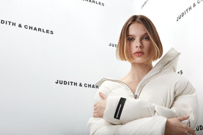 Judith & Charles new eco-sustainable coat. Photo: Judith & Charles