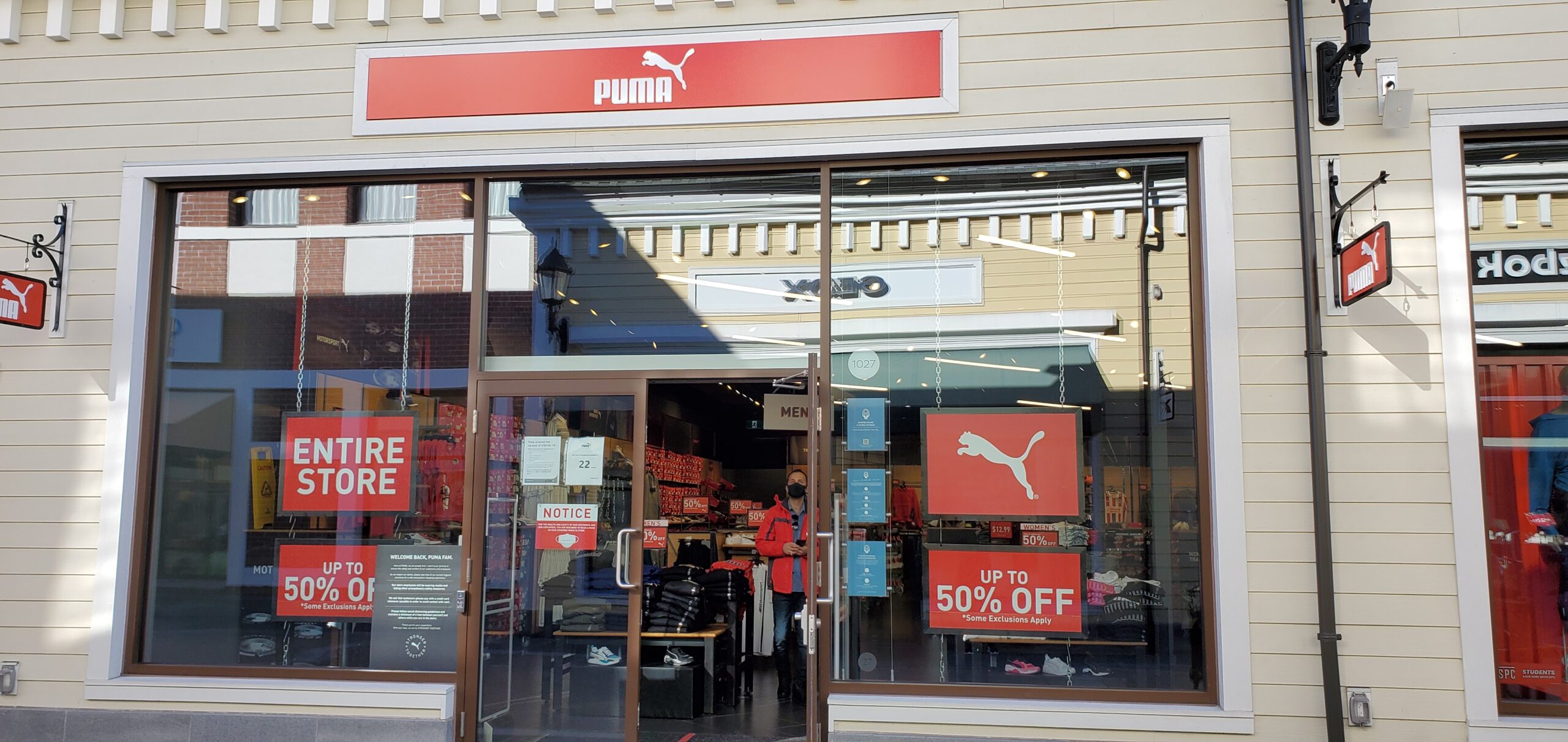Puma at McArthur Glen Vancouver.