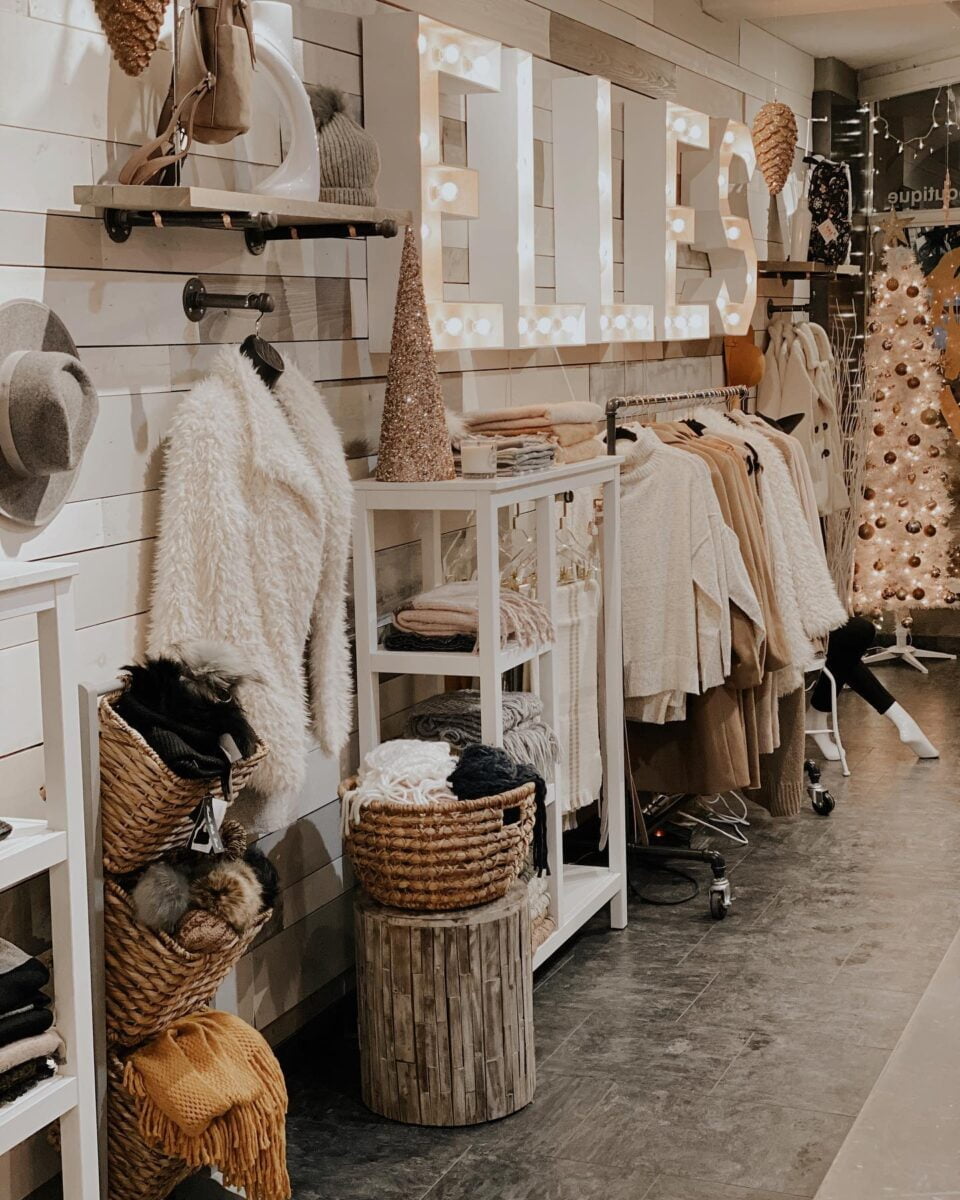 Interior of Elle's Closet. Photo: Elle's Closet Facebook