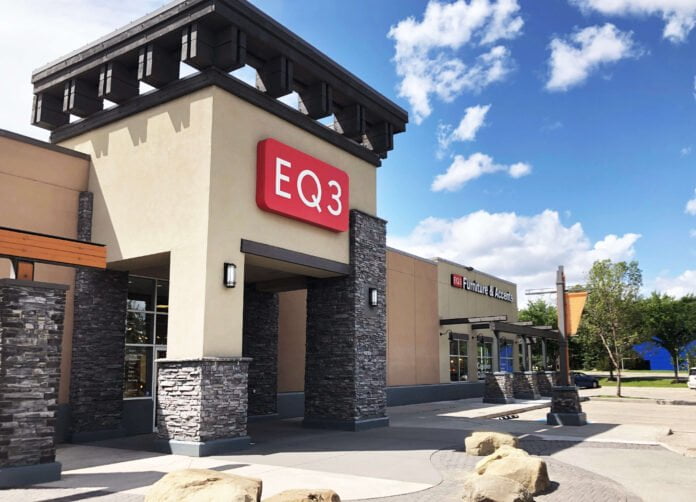 Exterior of EQ3 store in Calgary. Photo: EQ3