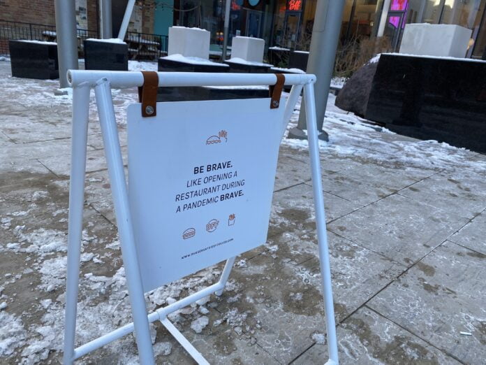 Sign spotted by Retail Insider in Toronto. Photo: Dustin Fuhs