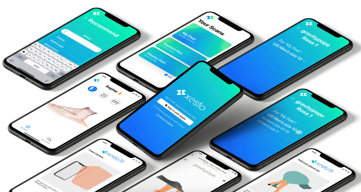 Xesto Fit app. Photo: Xesto