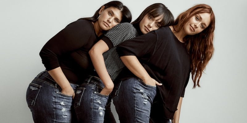 Models in Silver Jeans. Photo: Silver Jeans