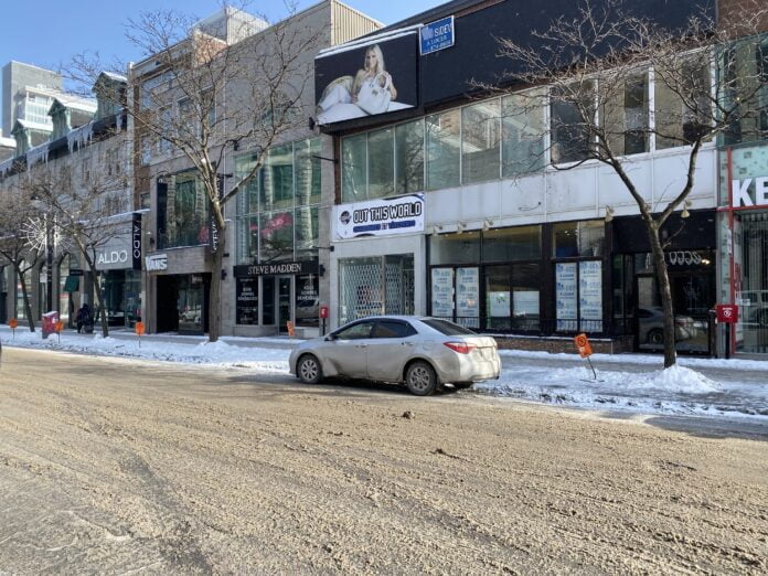 Aldo, Vans (1334 Saint-Catherine St W), Steve Madden.