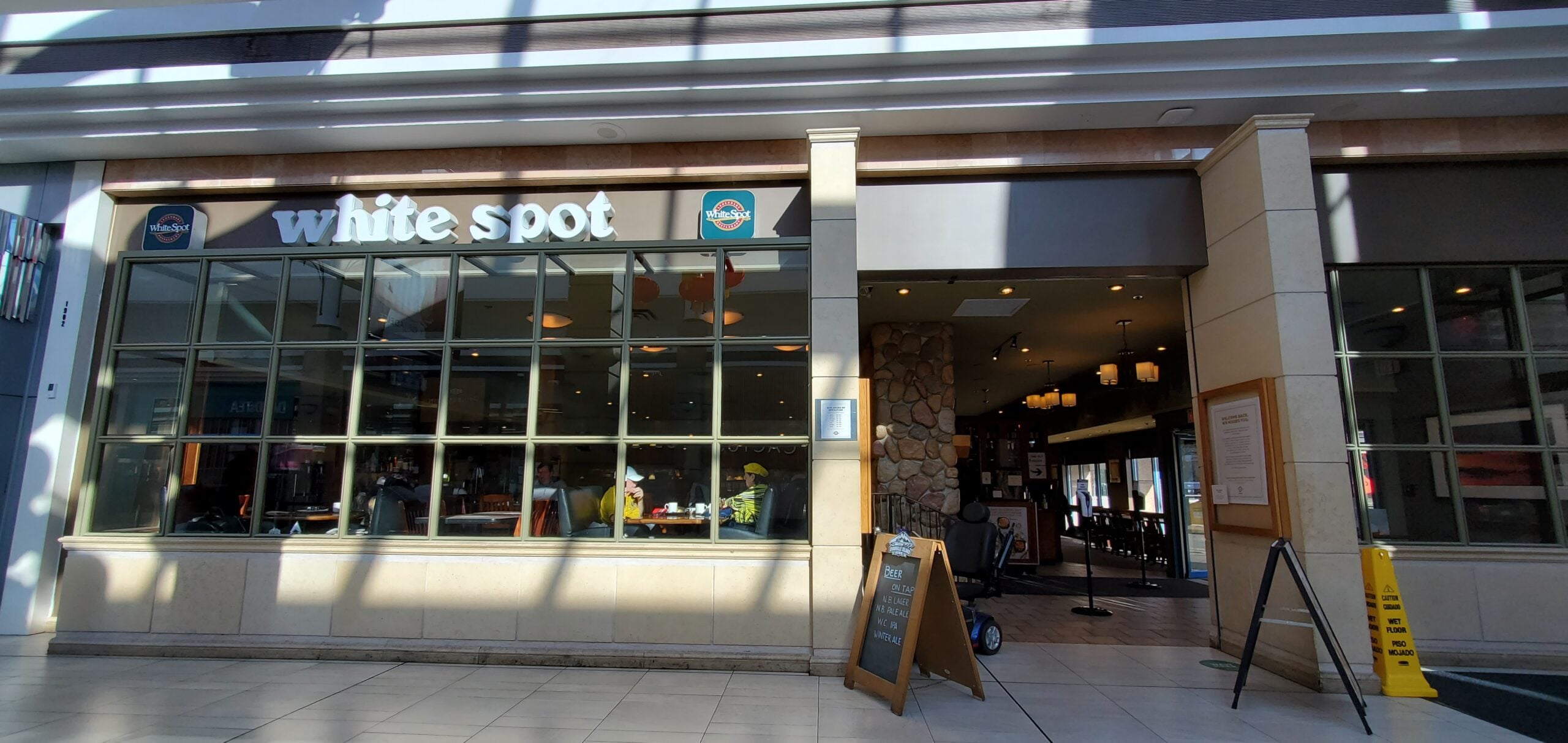 White Spot by Main Entrance at CF Richmond Centre