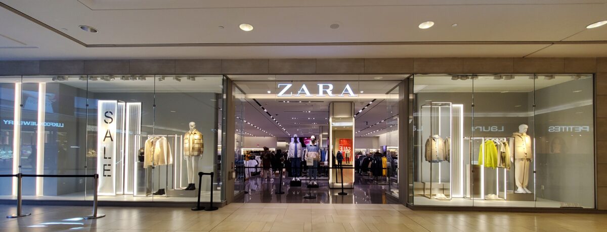 Zara at CF Richmond Centre.