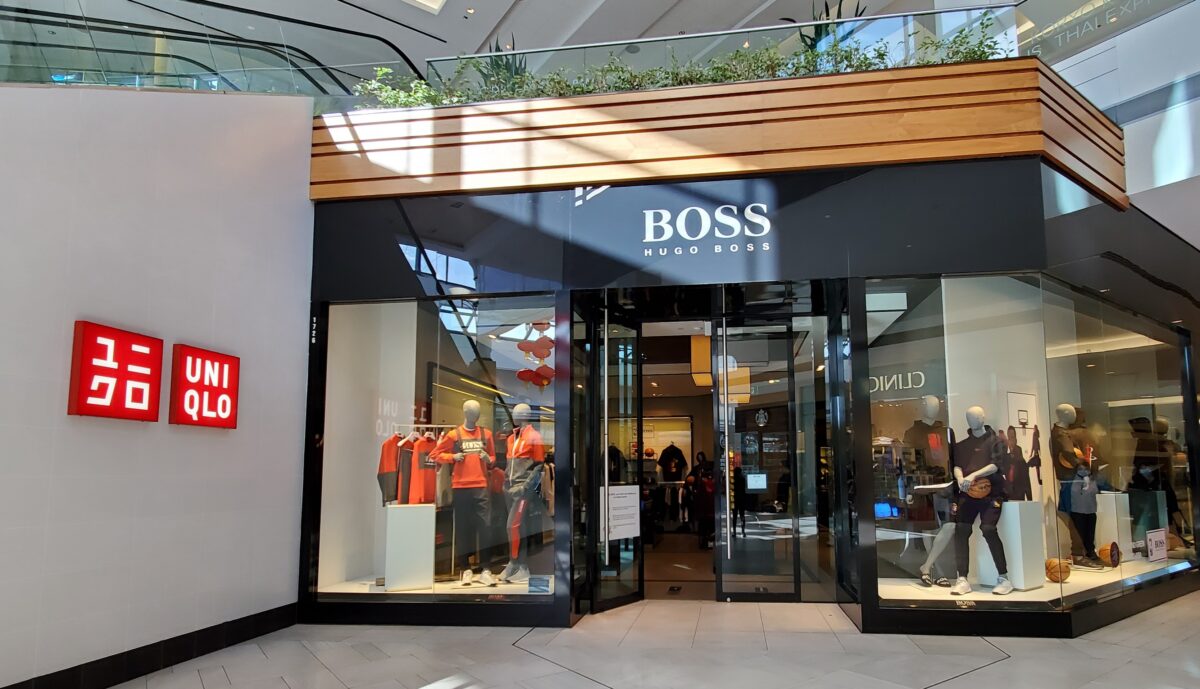 BOSS at CF Richmond Centre.